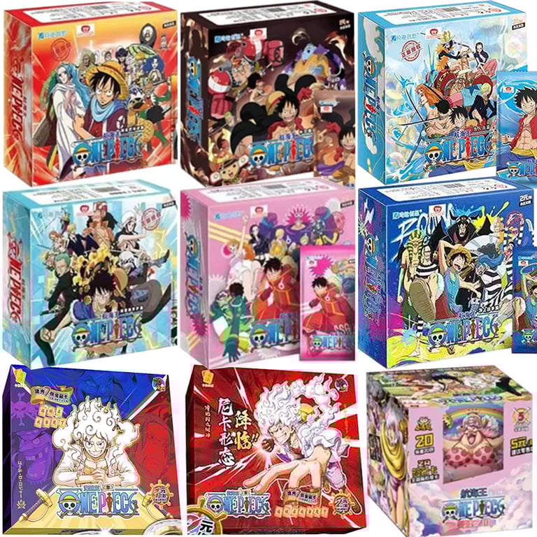 Limited Edition One Piece Card Straw Hat Pirate Luffy Zoro Nami Anime Character Collection - Durable Premium Material - Unique Design - Gift-Worthy Packaging - Classic Anime Series Toys Gifts for Fans and Collectors