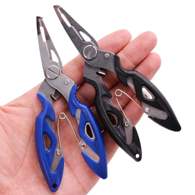 Durable Multi-Functional Fishing Plier Scissor for Anglers - Braid Line Cutter, Lure Remover, and Hook Remover - Ergonomic Design for Comfort and Precision Cutting - Compact and Portable Tool for Various Fishing Tasks