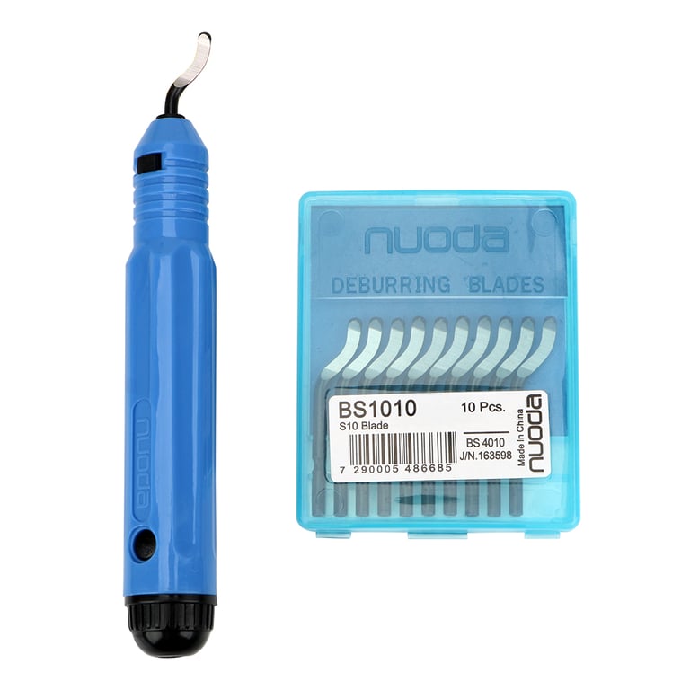 NICEYARD DIY Edge Cutter NB1100 Deburring Handle - Precision Trimming Tool for Copper Tubes, Easy to Use BS1010 Burr Scraper Accessory, Versatile for Plumbing, HVAC, Electrical Work - Durable, Ergonomic Design for Professional Results