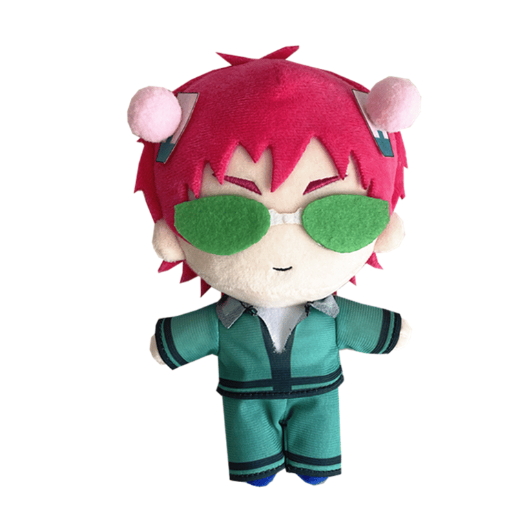 Saiki Kusuo Cosplay Doll Plush Stuffed Cushion Throw Pillow Toy - Premium Soft Material - Adorable Saiki K. Design - Perfect Size for All Ages - Great Gift Idea for Anime Fans - Multi-Purpose Decorative Accent and Comfort Companion