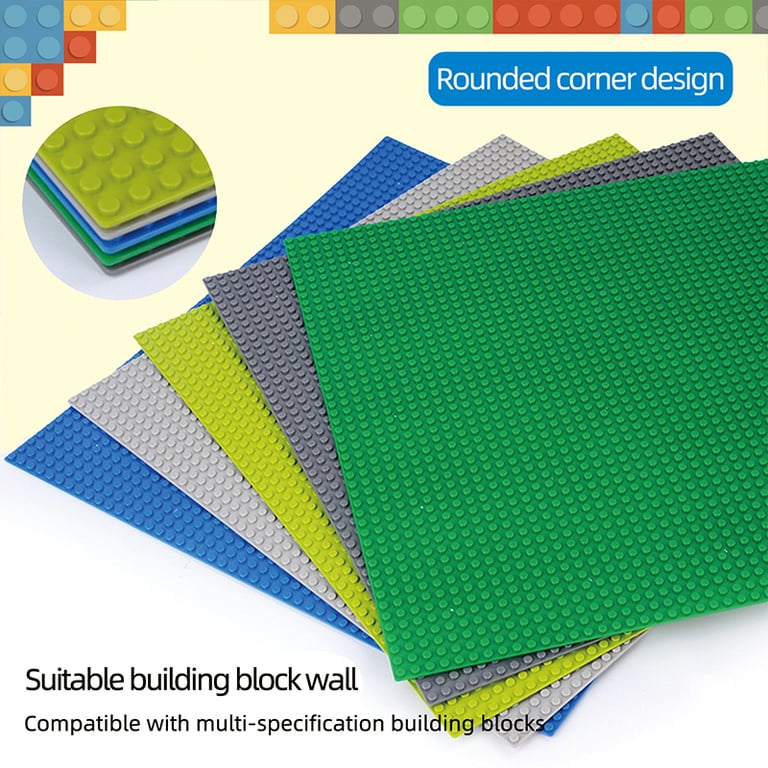 Durable 50x50 Dots Building Blocks Base Plates - Compatible with All Major Brands - Encourage Creativity and Problem-Solving Skills - Smooth Surface for Easy Connection and Disconnection - Lightweight and Portable - Great Gift Idea for Builders of All Ages