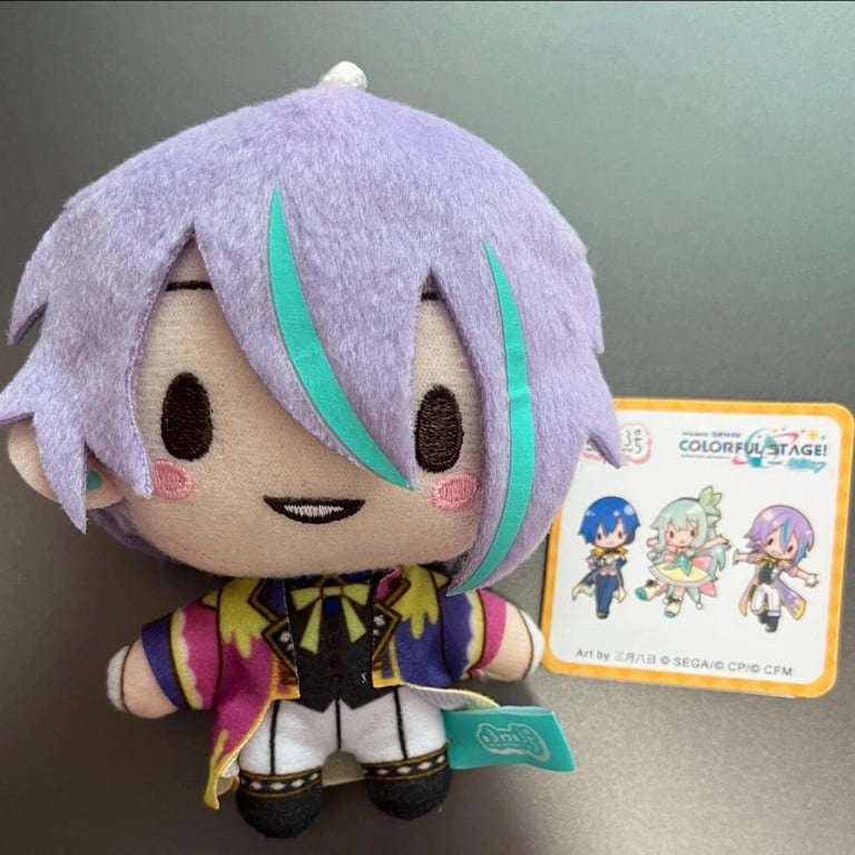 Project Sekai Plush Keychain with Kamishiro Rui and Yoisaki Kanade Design - Premium Quality Cute Kawaii Stuffed Pendant - Ideal Gift for Fans - Multi-functional Accessory for Backpack Keys Purse - Portable Lightweight 10cm Size for On-the-Go Style