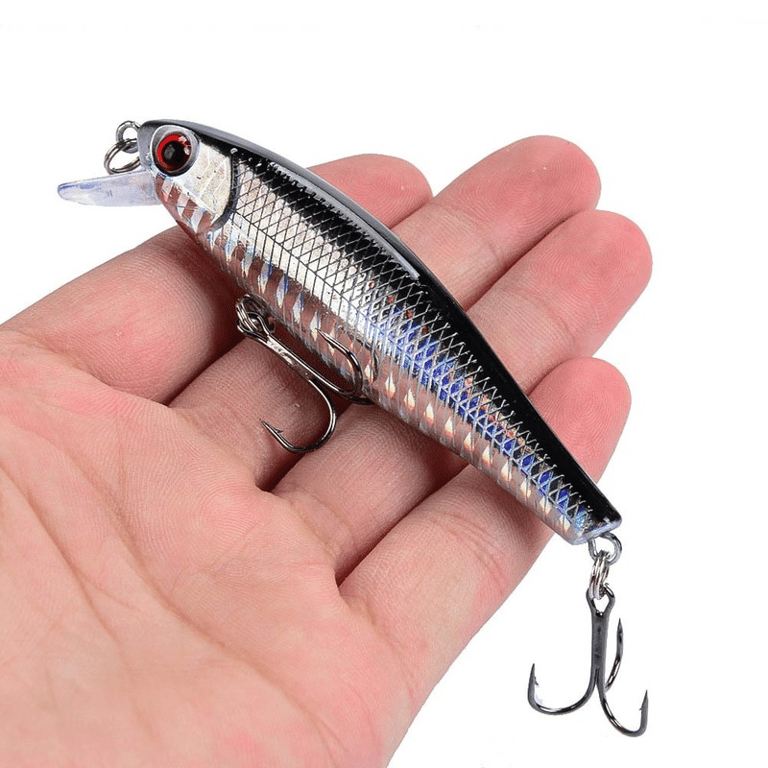 Premium Japan Hot Model Sinking Minnow Fishing Lure - Realistic Design, Versatile Usage, Sharp Hooks, Enhanced Performance - 8.5cm, 9.2g Jerkbait for Bass, Pike, and Predatory Fish - Durable Wobbler Swimbait for Freshwater and Saltwater Fishing Adventures