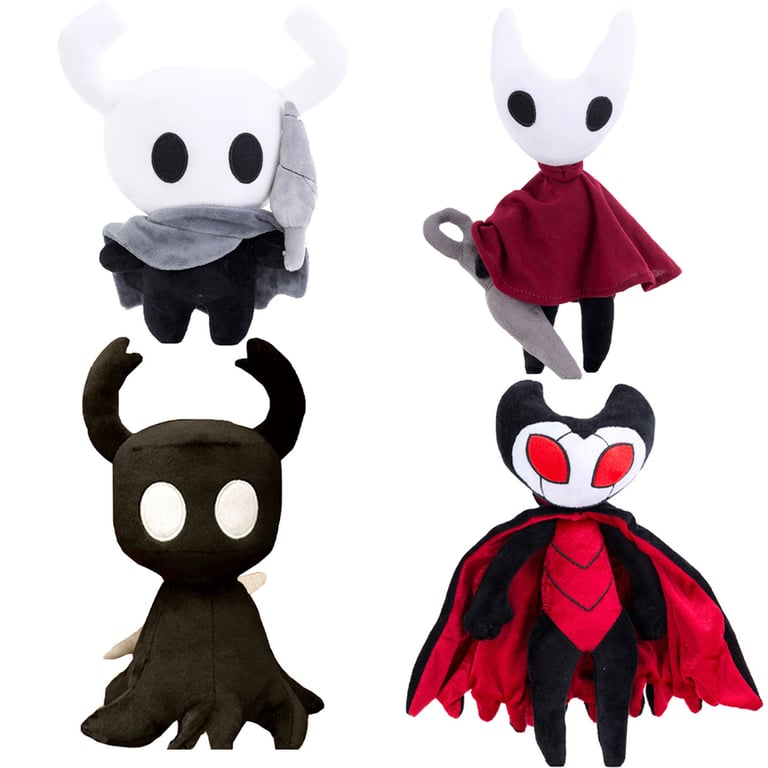 Hollow Knight Plush Toy Collection - Soft and Durable Stuffed Animals for Kids - Perfect Gift for Boys - Includes Various Characters from Popular Video Game - Cuddly and Cute - High-Quality Material - Ideal for Imaginative Play and Bedtime - Long-Lasting Construction with Attention to Detail