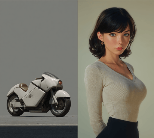 Dual input source images before merge