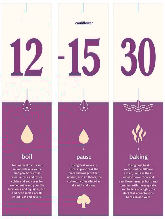 Cauliflower Cooking Countdown