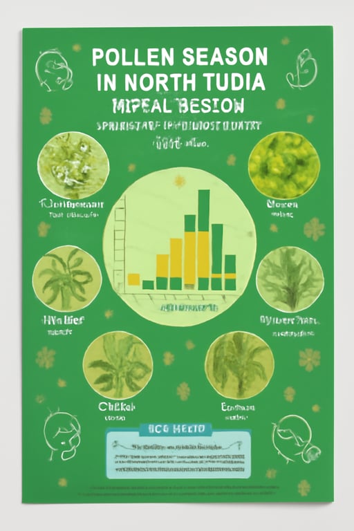 Unveiling the Pollen Patterns: A Deep Dive into Seasonal Allergens of North India