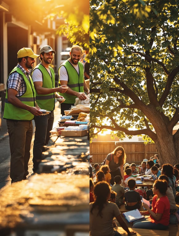 Hope in Action: Supporting the Community