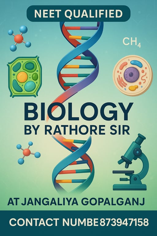 Achieve NEET Success with Rathore Sir!