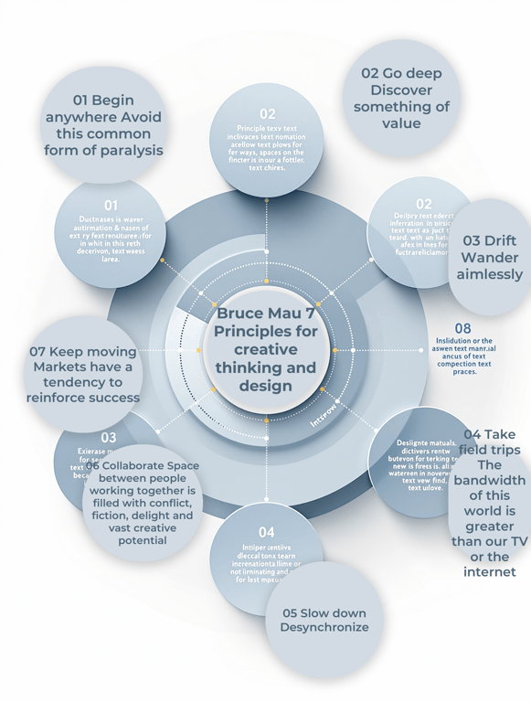 Navigating Creativity: Bruce Mau's 7 Principles