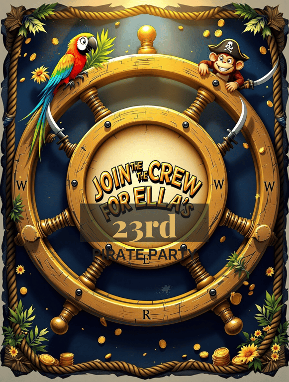 Ella's 23rd Pirate Bash!