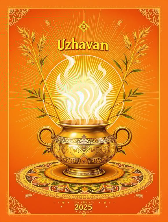 Uzhavan Pongal Festival 2025 Poster