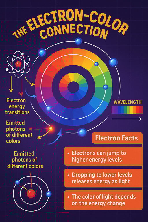 Electrons & The Kaleidoscope of Color