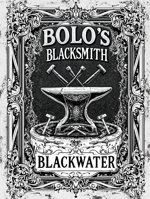 Bolo's Blacksmith Advertisement