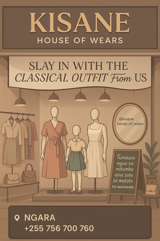 Elevate Your Style at KISANE House of Wears