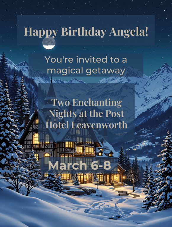 Enchanting Getaway: Angela's Birthday Escape