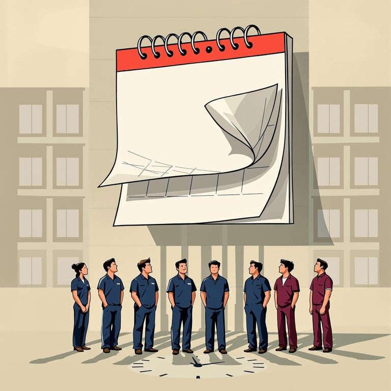Symbolic Representation of Delayed Wage Payments for Filipino Workers
