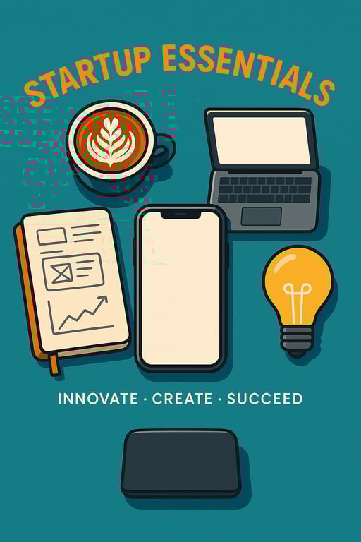 Entrepreneurship Essentials: A Flat Lay Journey