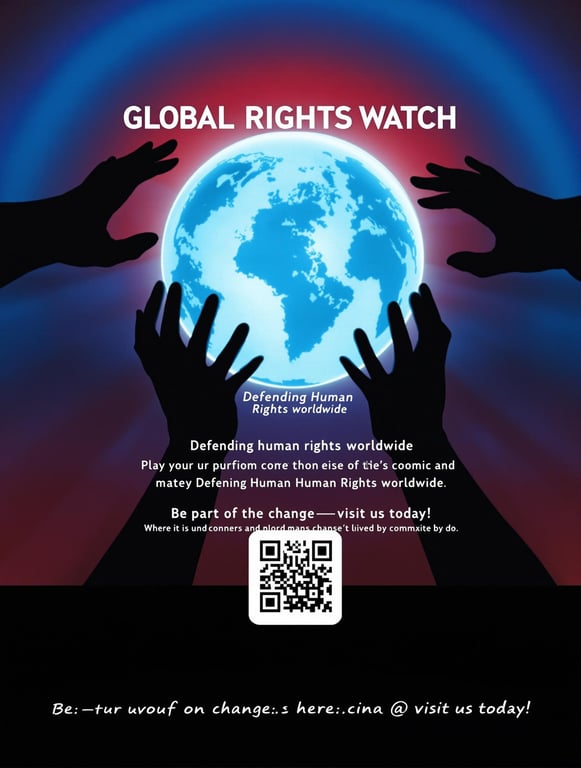 Human Rights Advocacy Poster