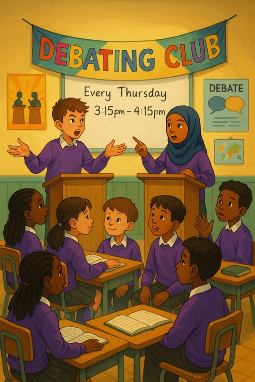 Join the Debating Club Fun!