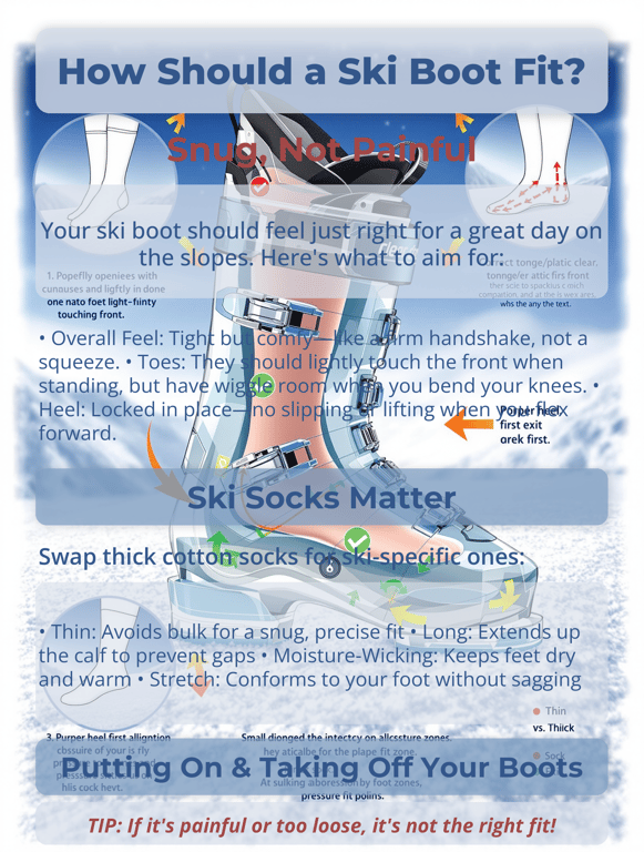 Ski Boot Fitting 101: Perfecting Your Fit!