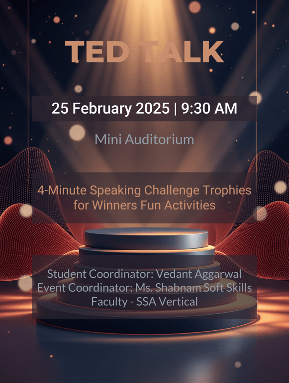 Illuminate Ideas: TED Talk 2025