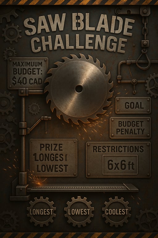 Sawblade Showdown: The Ultimate Science Fair Challenge!