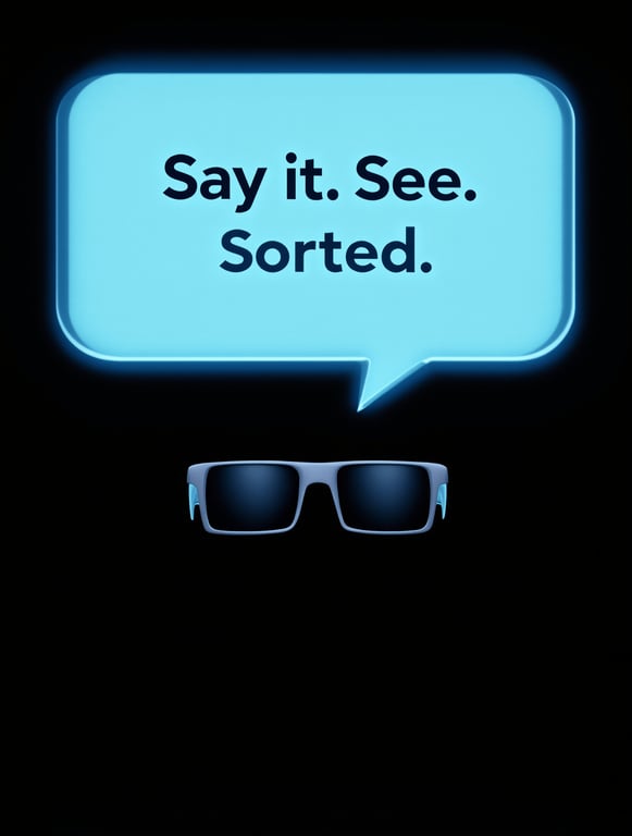 Say it. See it. Sorted in the Cinema
