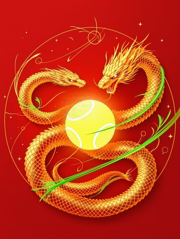 A Majestic New Year Tennis Celebration