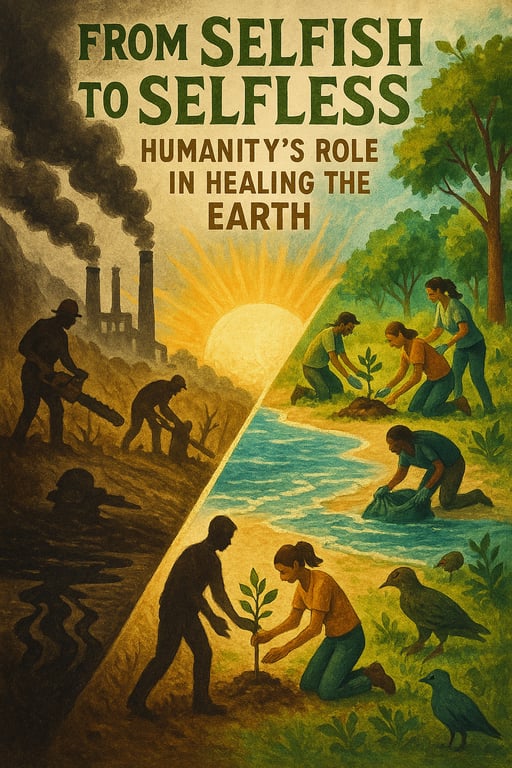 Healing the Earth: A Journey from Greed to Generosity
