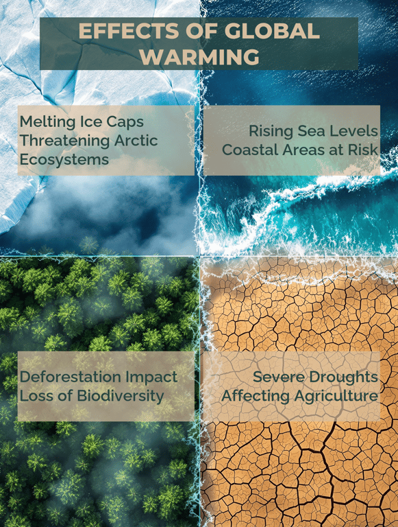 From Ice to Dust: Witness the Planet's Change