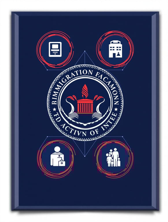 US Immigration Policy Informational Poster