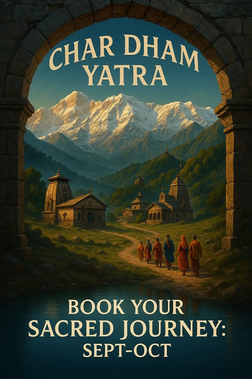 Embark on the Spiritual Journey: Char Dham Yatra Awaits!