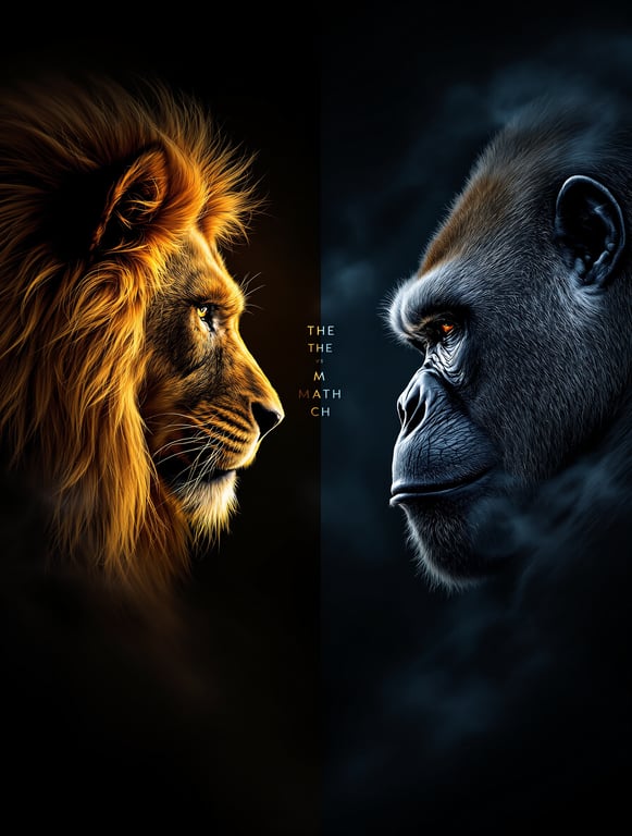 Lion vs Gorilla: The Ultimate Showdown