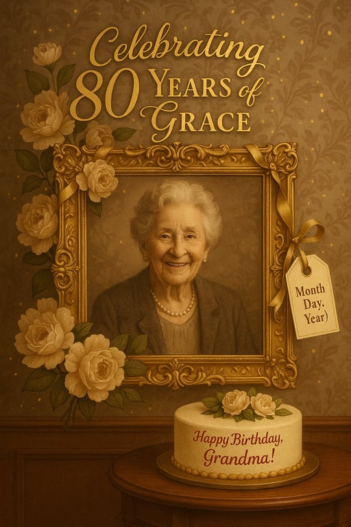 Golden Memories: A Surprise 80th Celebration
