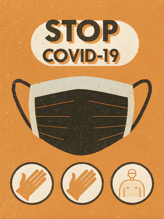 COVID-19 Prevention Awareness Poster