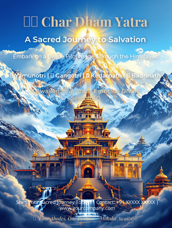 🌄 Char Dham Yatra: Embrace the Sacred Journey 🕉️