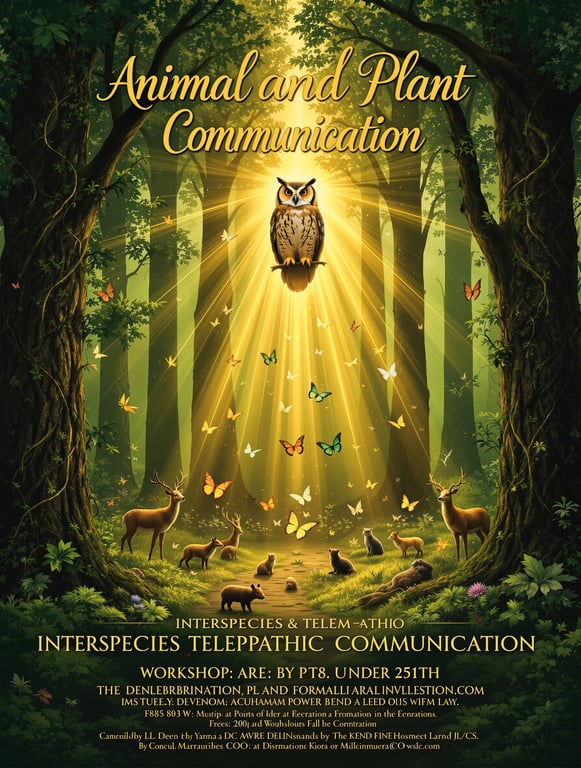 Animal and Plant Communication Workshop
