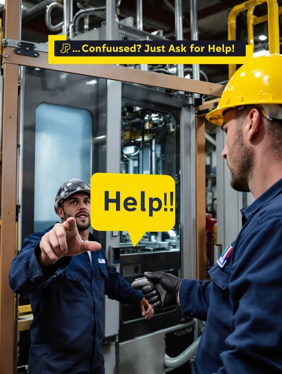 Confused? Just Ask for Help!