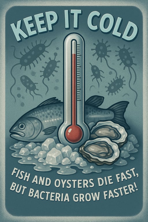 Chill to Thrill: Keep Seafood Safe!