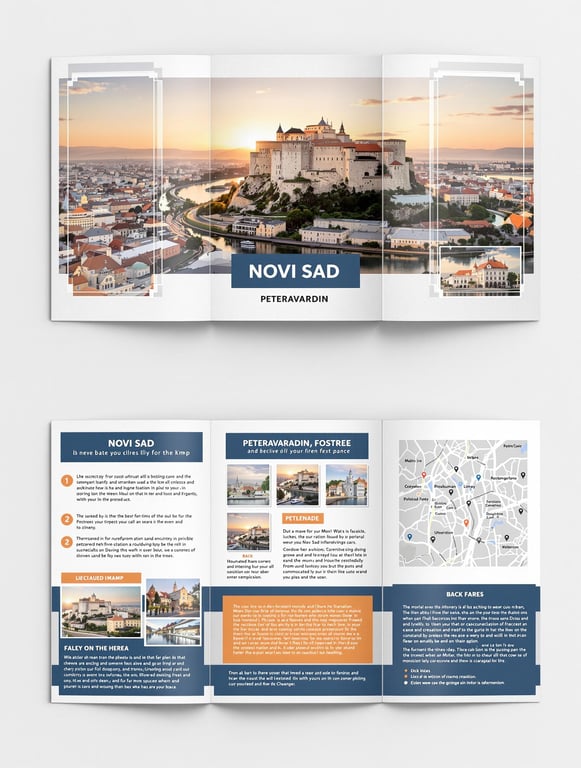 Explore Novi Sad: A Tri-Fold Brochure