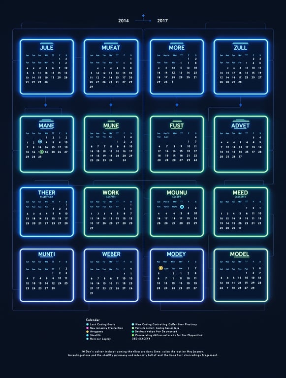 2025 Tech-Inspired Calendar for Programmers