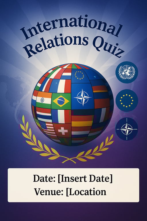 IR COMMITTEE QUIZ: International Relations Showdown