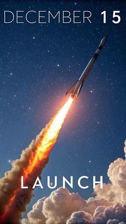 Countdown to Launch: Rocket Event on December 15th