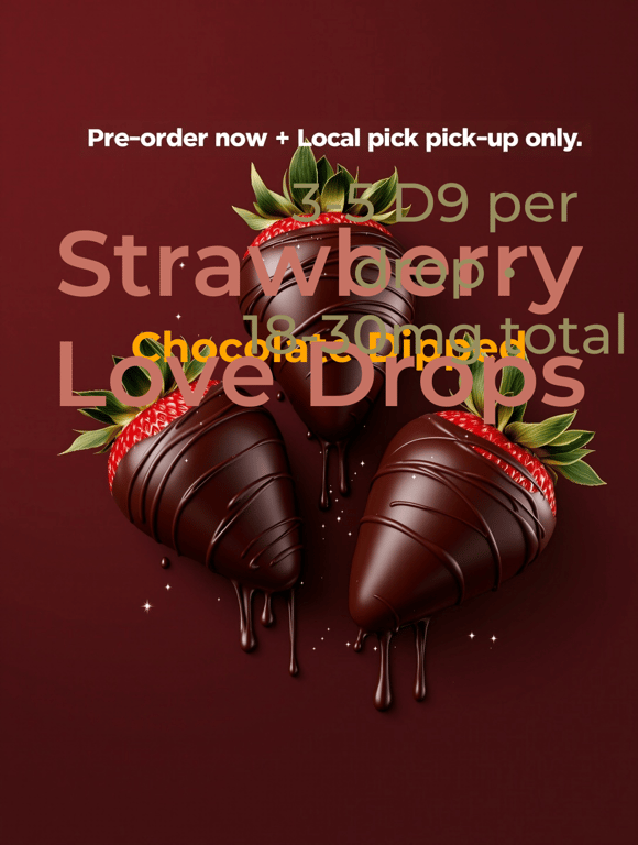 Indulgent Strawberry Love Drops