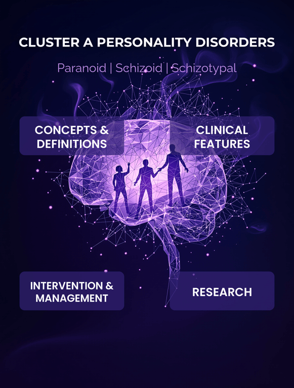 Unraveling Cluster A: Insights into Paranoid, Schizoid, and Schizotypal Personality Disorders