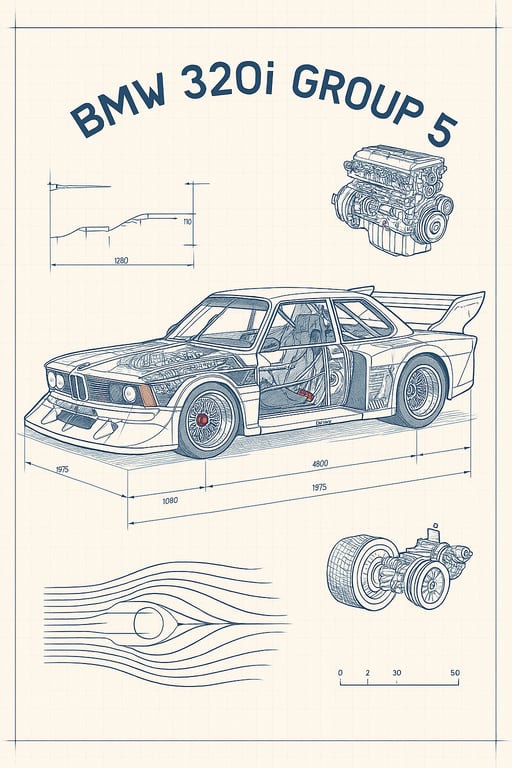 Precision in Motion: The BMW 320I Group 5