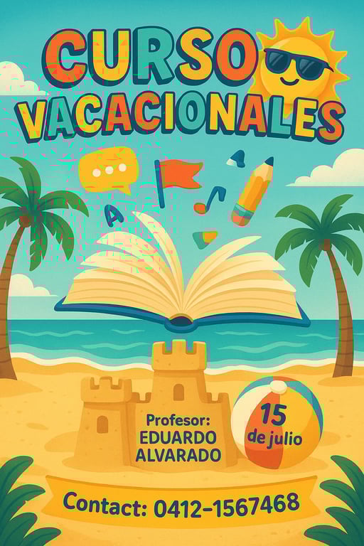 ¡Inglés Divertido en Vacaciones!