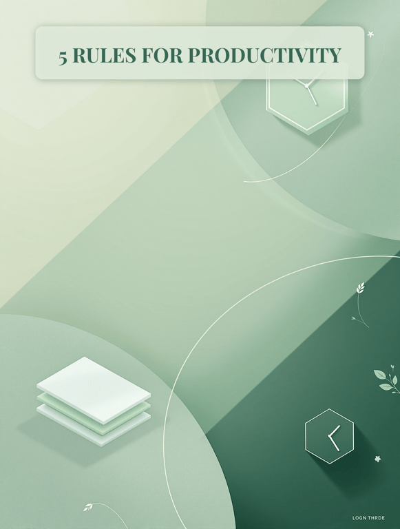 Empower Your Productivity: Five Simple Rules