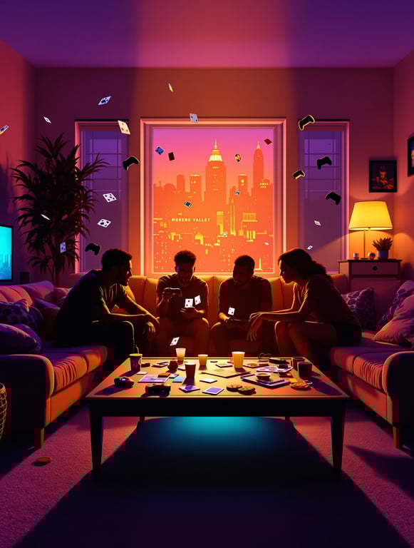 Game Night Unplugged: Roommate Rumble in Moreno Valley